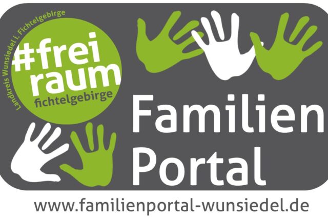 Grafik Familienportal Wunsiedel mit Händen